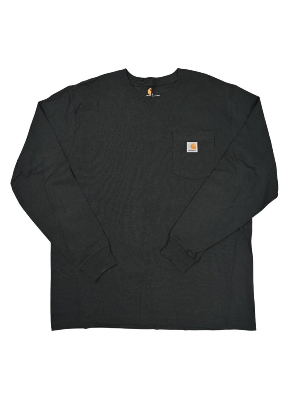 Carhartt Long Sleeve Pocket T-Shirt in Black